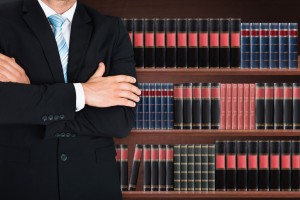 law books lined up